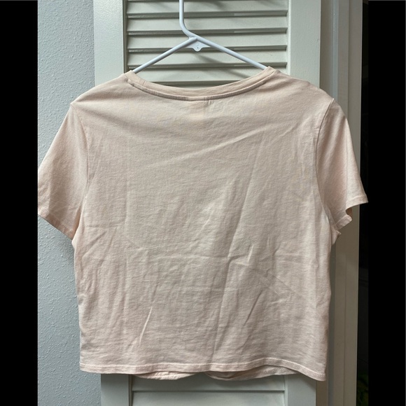💓H&M • light pink top • L • EUC - Picture 2 of 5